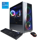 CYBERPOWERPC Gamer Xtreme VR Gaming PC, Intel Core i5-11400F 2.6GHz, 8GB DDR4, GeForce RTX 2060 6GB, 500GB NVMe SSD, WiFi Ready & Win 11 Home (GXiVR8060A11)
