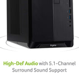 Acer Aspire TC-391-UR11 Desktop | AMD Ryzen 3 4300G Quad-Core Processor | AMD Radeon Graphics | 8GB DDR4 | 512GB NVMe M.2 SSD | 8X DVD | Wi-Fi 5 | Windows 10 Home