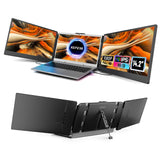 KEFEYA 12 Zoll Portable Monitor - Laptop Monitor Erweiterung - Tragbarer Monitor fÃ¼rLaptopâ¦