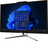 MSI PRO AP222T All-in-One Desktop: Intel Pentium Gold G7400, 4GB DDR4 2666MHz, 128GB NVMe SSD, Anti-Flicker, Less Blue Light, BT 5.0, Windows 11 Pro: 13M-068US,Black