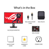 ASUS ROG Strix 27â 1440P USB-C Curved HDR Gaming Monitor (XG27WCMS) - QHD, 280Hz, 1ms, Fast VA, Extreme Low Motion Blur Sync, FreeSync Premium, DisplayWidget, Tripod Socket, AI Gaming, 3yr Warranty