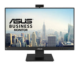 ASUS BE24EQK 23.8â Business Monitor with 1080P Full HD IPS, Eye Care, DisplayPort HDMI, Frameless, Built-in Adjustable 2MP Webcam, Mic Array, Stereo speaker, Video Conference,BLACK